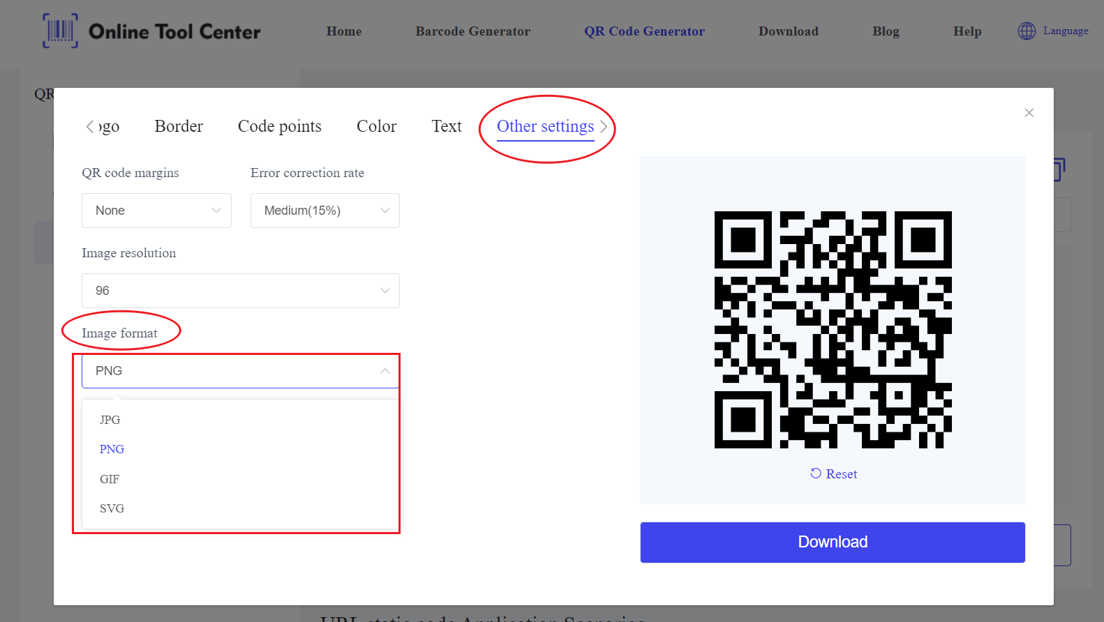 Generator koda QR podržava višestruke formate.png