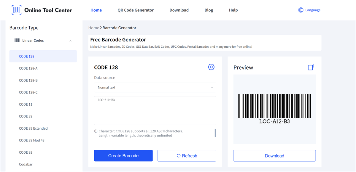 Barcode generator ë wëu