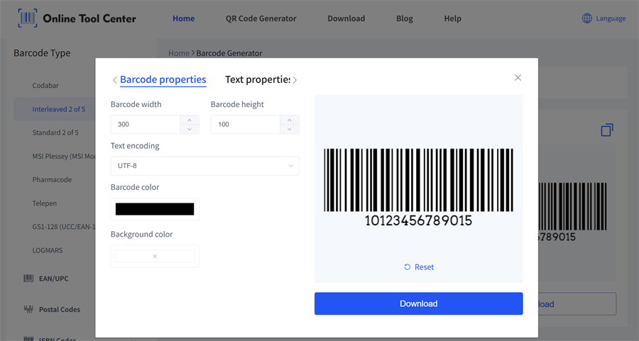 Adsut barcode size