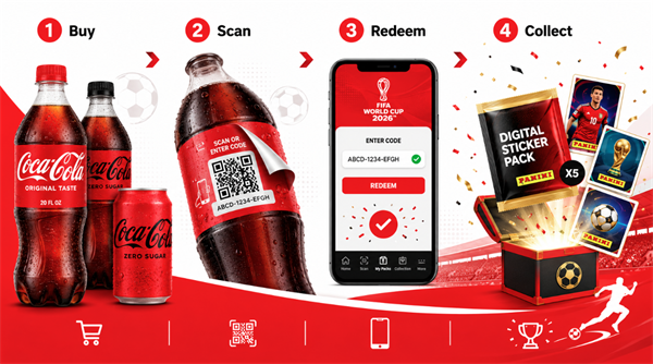 scan and redeem Coca Cola FIFA 2026 Code скенирање и откуп Цоца Цола ФИФА 2026 кода