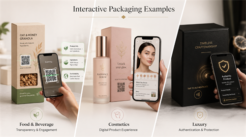 Interactive packaging examples Примери интерактивног паковања