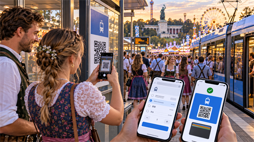 scan qr code for ticket скенирајте кр код за карту